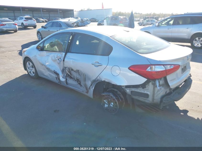 2015 KIA FORTE LX - KNAFX4A69F5370520