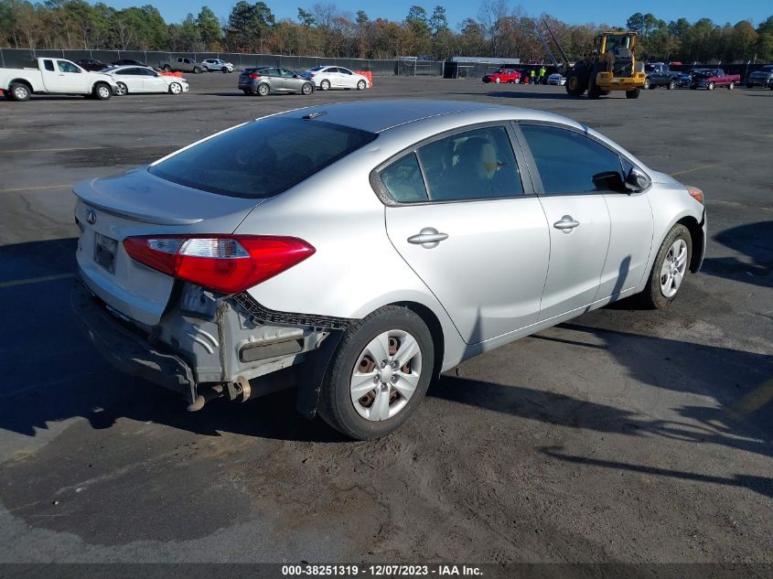 2015 KIA FORTE LX - KNAFX4A69F5370520