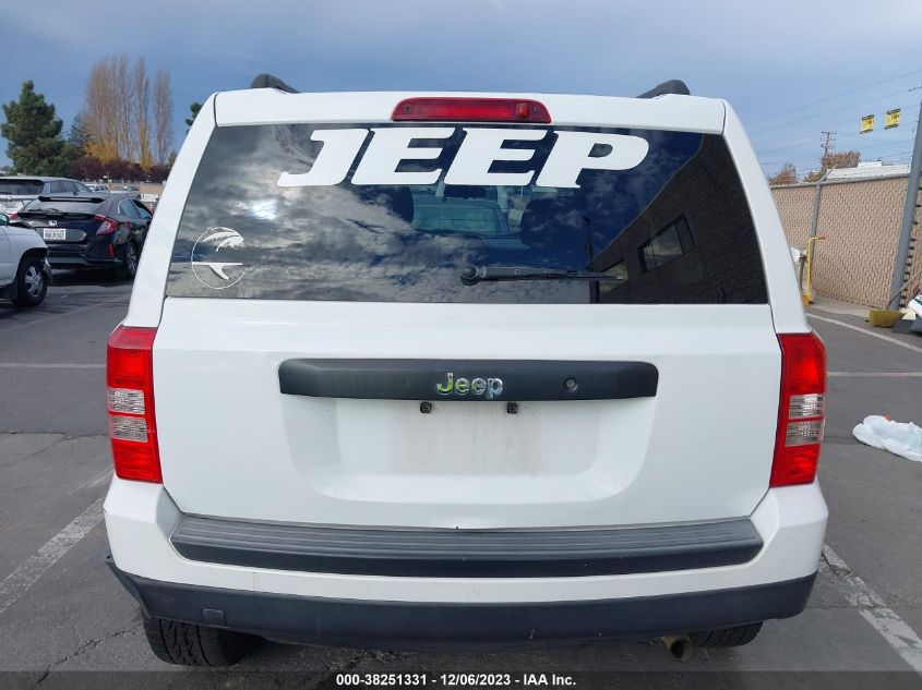 2015 JEEP PATRIOT SPORT - 1C4NJPBB1FD341287