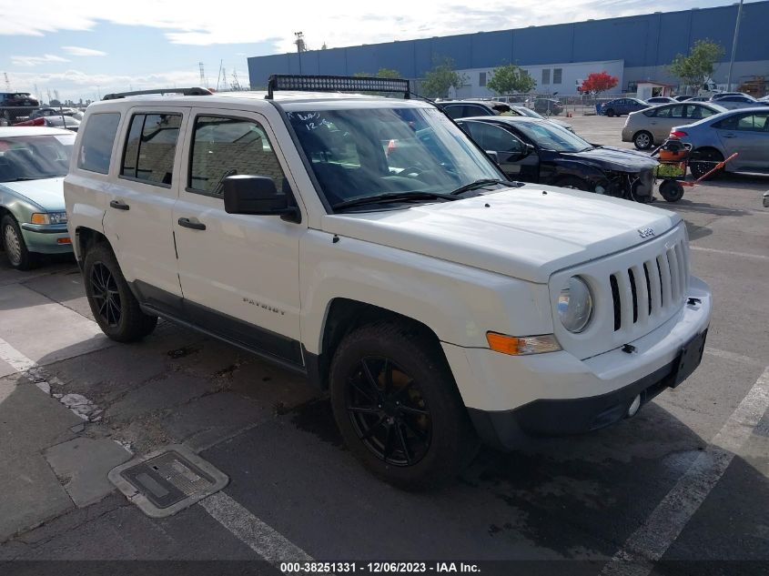 2015 JEEP PATRIOT SPORT - 1C4NJPBB1FD341287