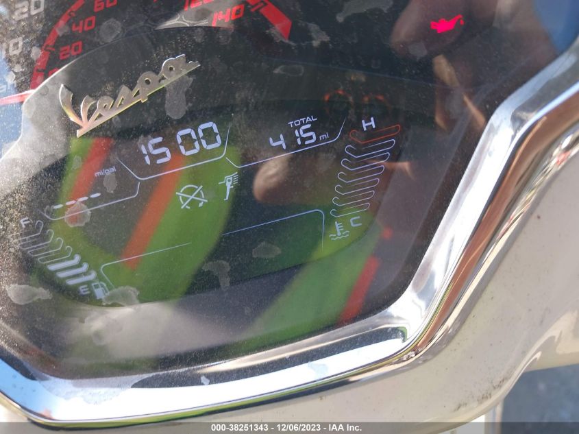 2023 VESPA GTS/SEI GIORNI 300 ZAPMD39M4P5100692