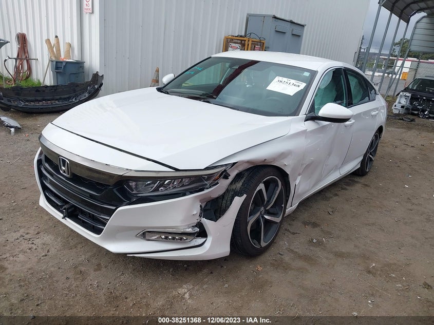VIN 1HGCV1F33KA016438 2019 HONDA ACCORD SPORT