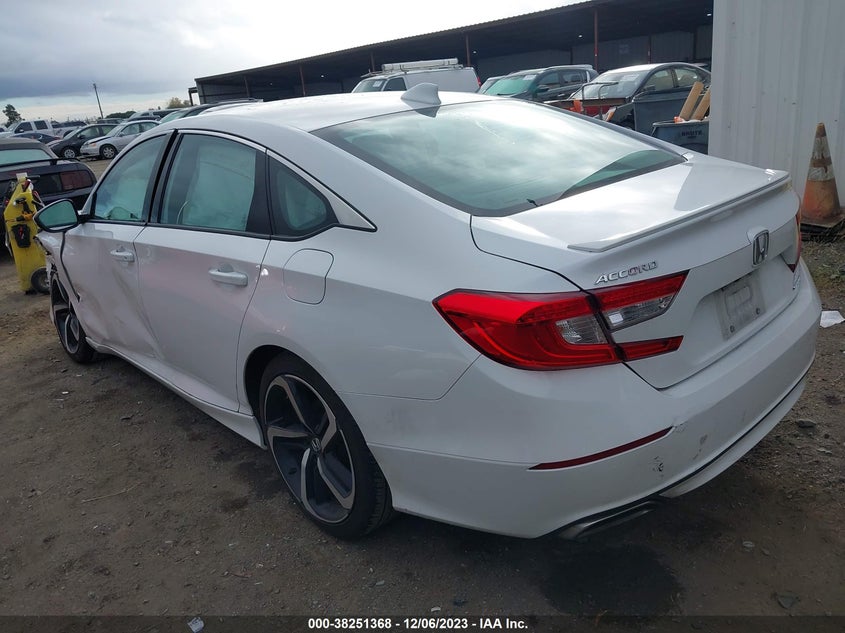 VIN 1HGCV1F33KA016438 2019 HONDA ACCORD SPORT
