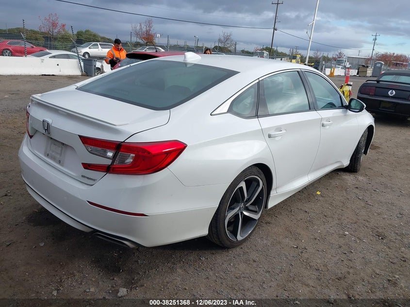 VIN 1HGCV1F33KA016438 2019 HONDA ACCORD SPORT