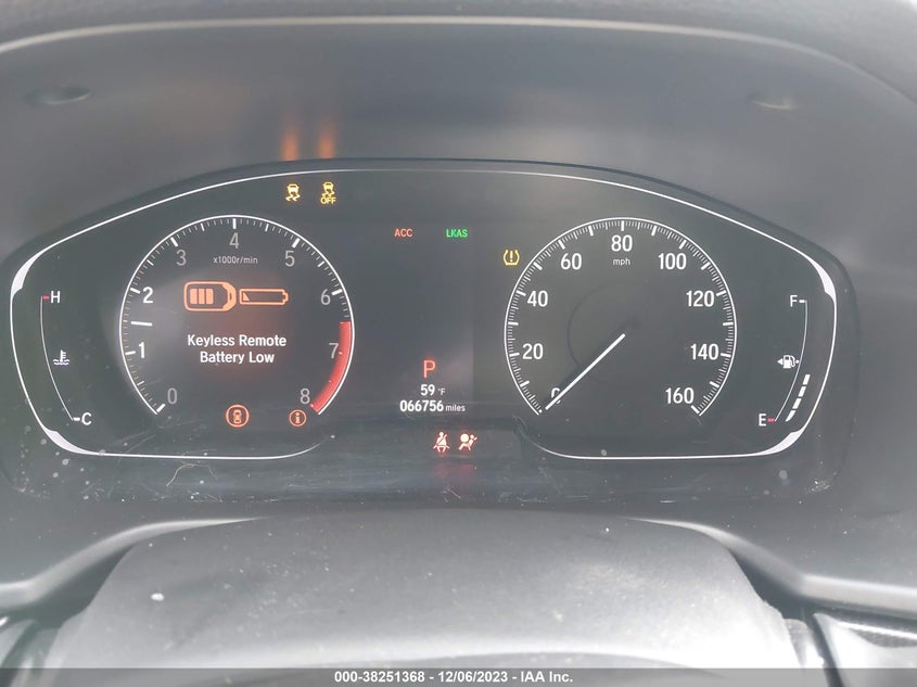 VIN 1HGCV1F33KA016438 2019 HONDA ACCORD SPORT