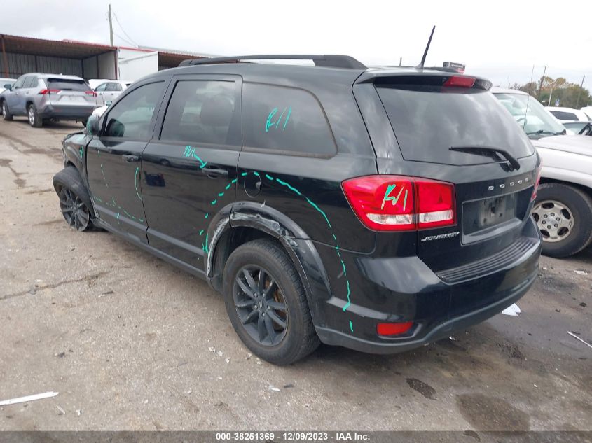 2019 DODGE JOURNEY SE - 3C4PDCBB3KT820792