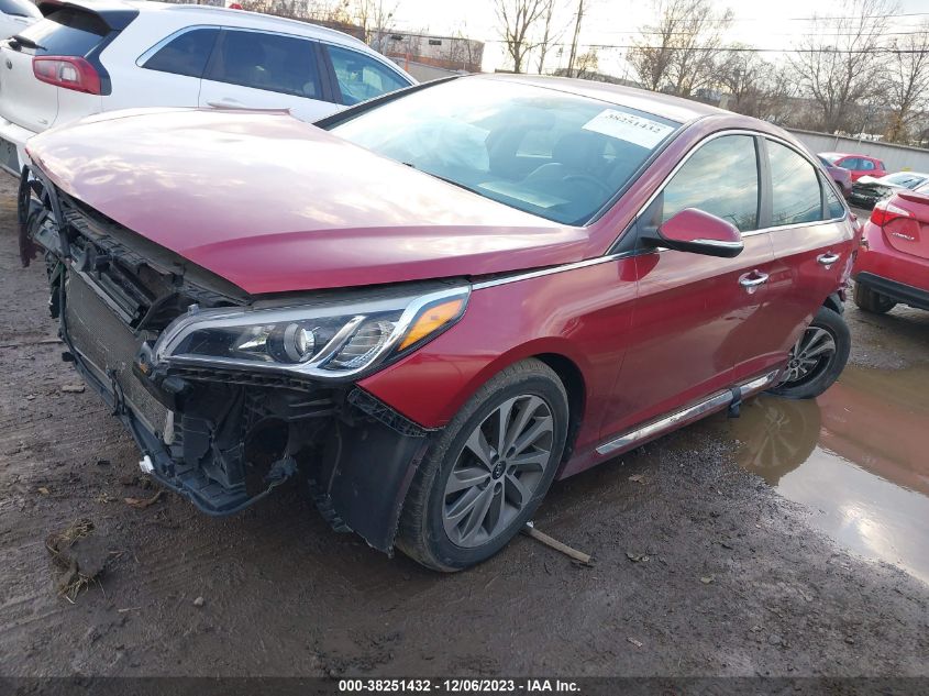 2015 HYUNDAI SONATA SPORT - 5NPE34AF1FH068617