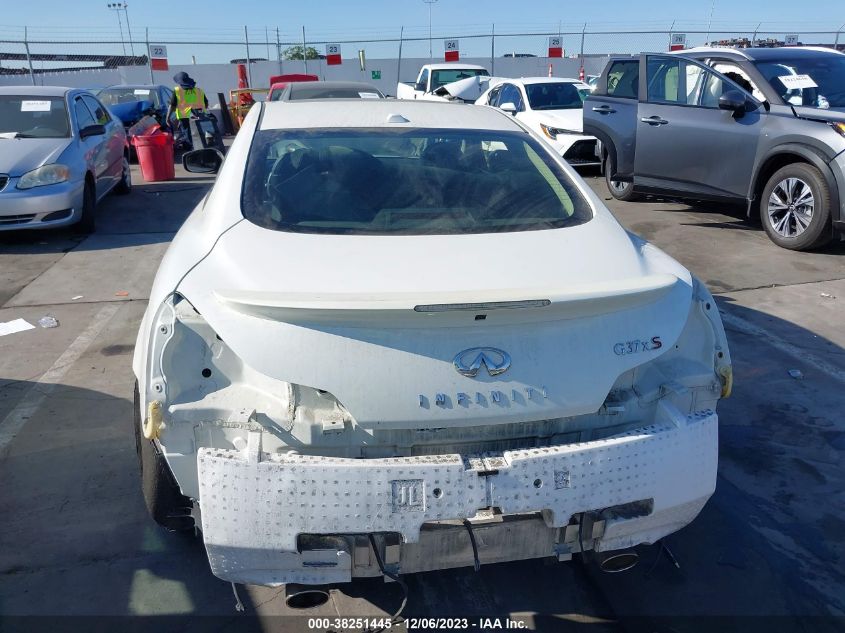 2013 INFINITI G37X - JN1CV6EL6DM950322