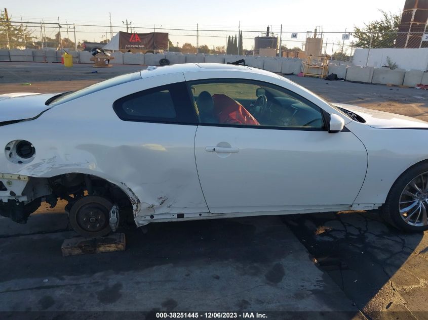 2013 INFINITI G37X - JN1CV6EL6DM950322