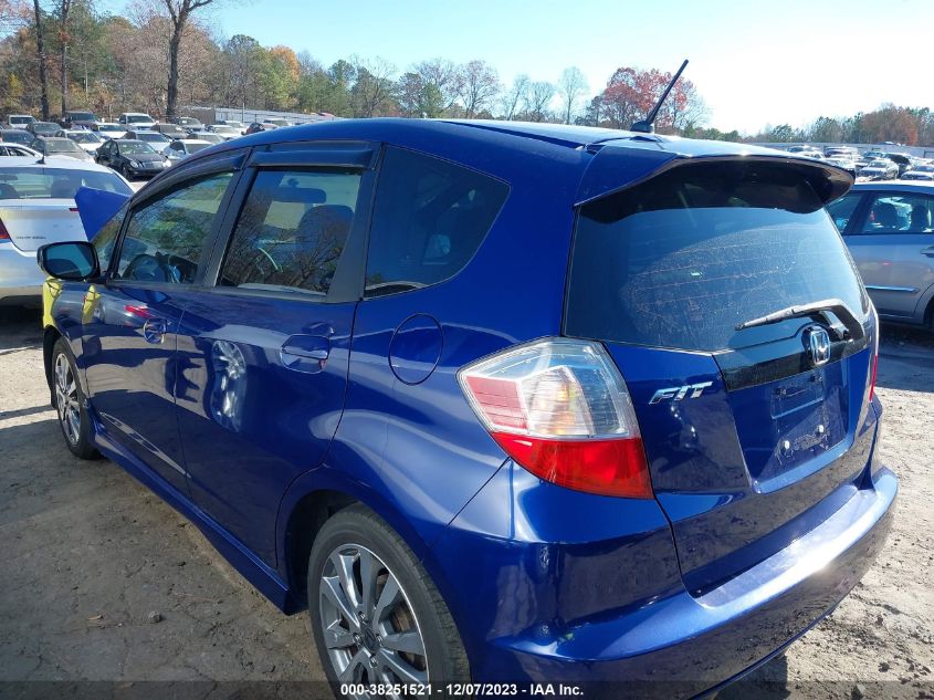 2013 HONDA FIT SPORT - JHMGE8H66DC064490