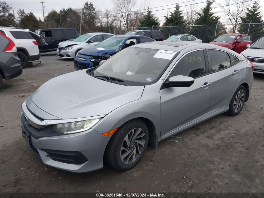 2016 HONDA CIVIC EX - 19XFC2F74GE234502