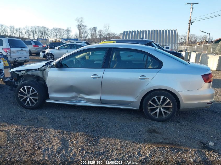 2016 VOLKSWAGEN JETTA 1.4T SE - 3VWD67AJ8GM326391