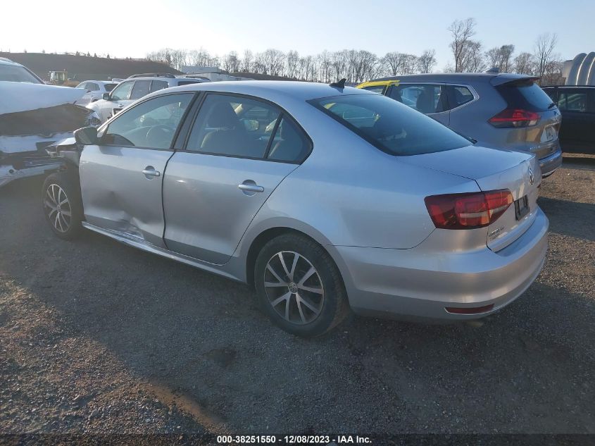 2016 VOLKSWAGEN JETTA 1.4T SE - 3VWD67AJ8GM326391