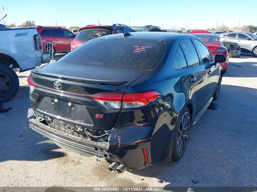 VIN JTDP4MCE0MJ054755 2021 TOYOTA COROLLA SE