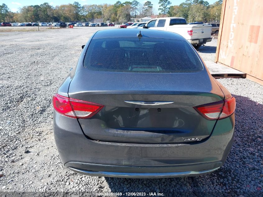 2015 CHRYSLER 200 C - 1C3CCCCB3FN501113