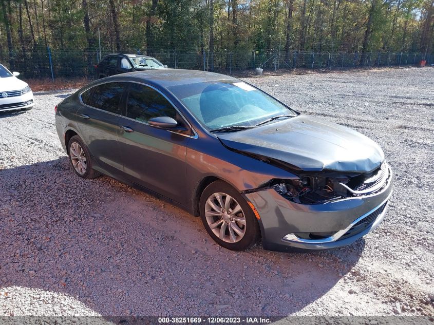 2015 CHRYSLER 200 C - 1C3CCCCB3FN501113