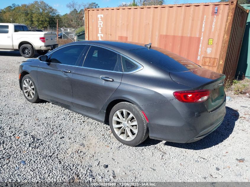 2015 CHRYSLER 200 C - 1C3CCCCB3FN501113