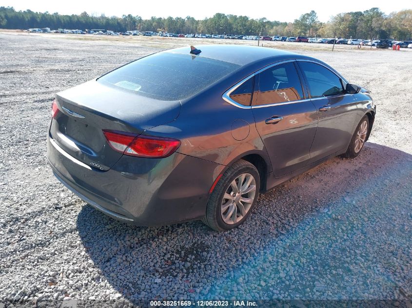 2015 CHRYSLER 200 C - 1C3CCCCB3FN501113