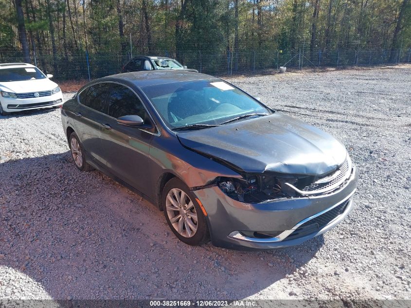 2015 CHRYSLER 200 C - 1C3CCCCB3FN501113