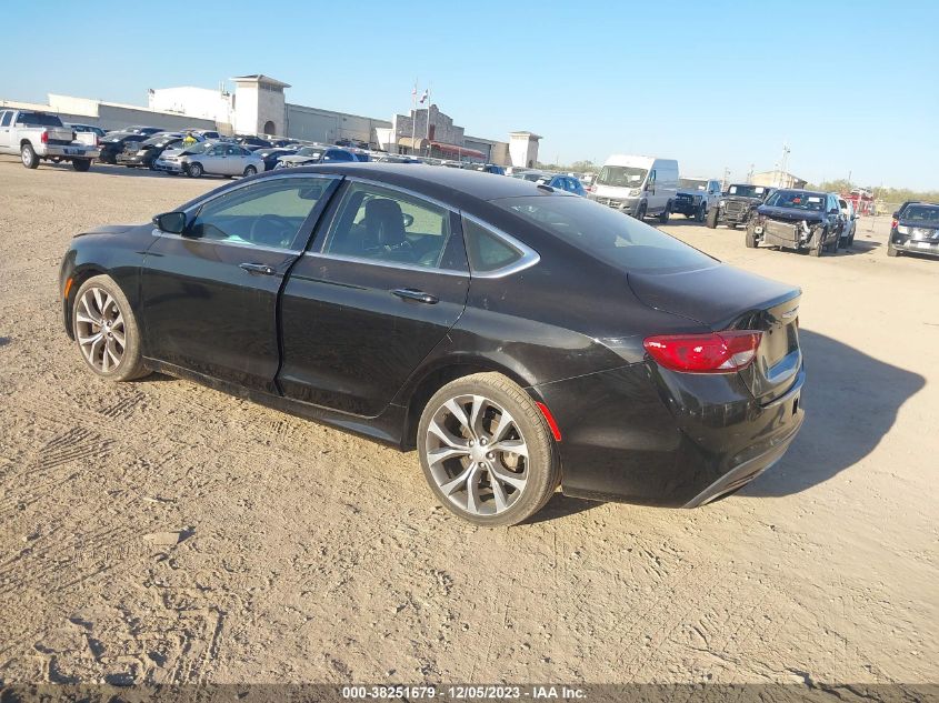 2015 CHRYSLER 200 C - 1C3CCCCG6FN667248