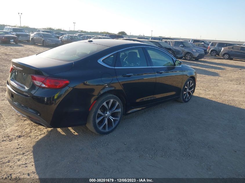 2015 CHRYSLER 200 C - 1C3CCCCG6FN667248