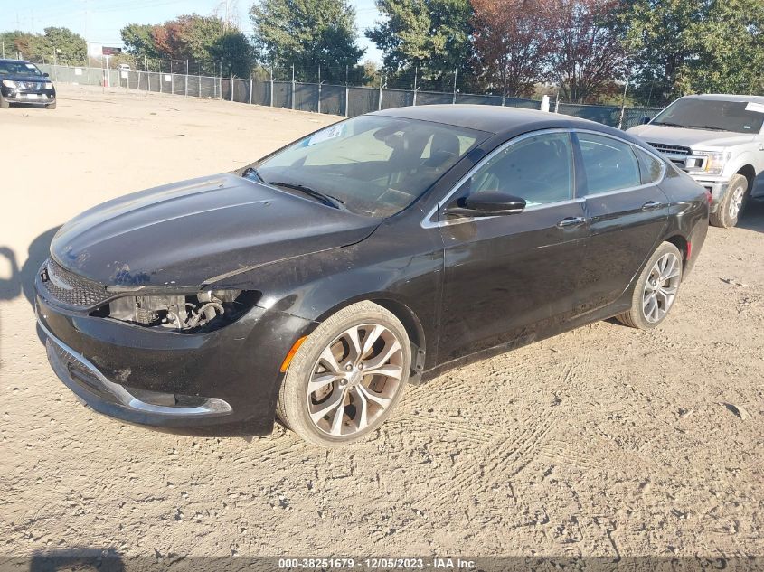 2015 CHRYSLER 200 C - 1C3CCCCG6FN667248
