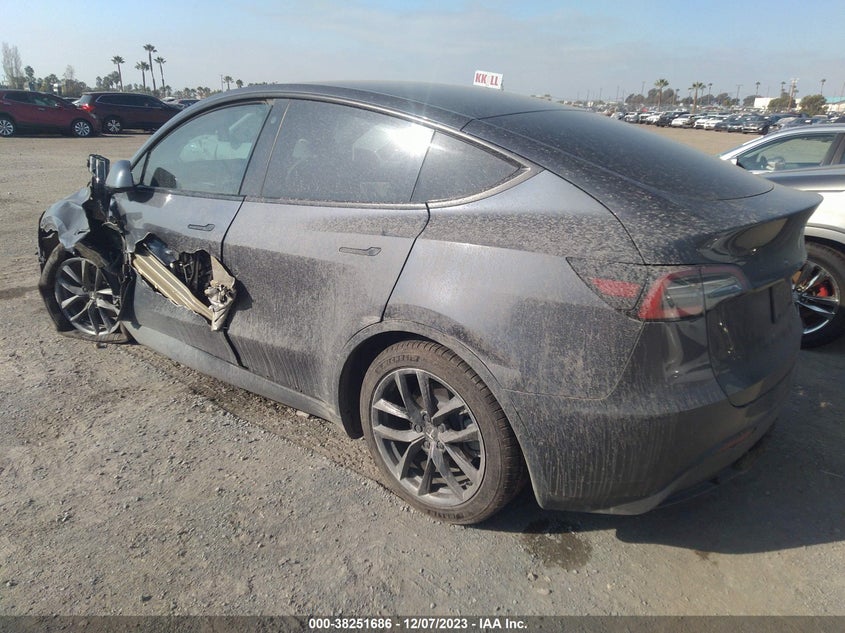 VIN 5YJYGDEE7MF089972 2021 TESLA MODEL Y