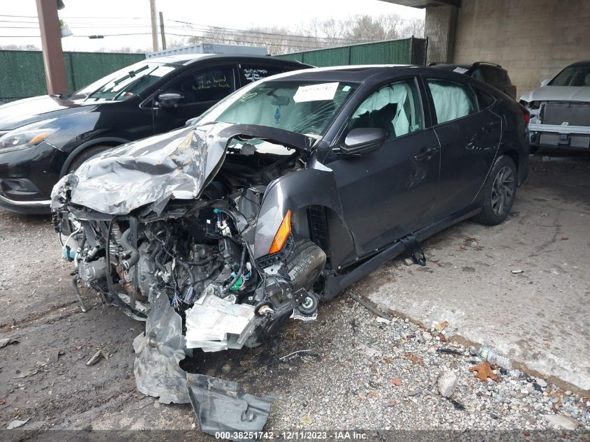 2018 HONDA CIVIC EX - 2HGFC2F70JH605118