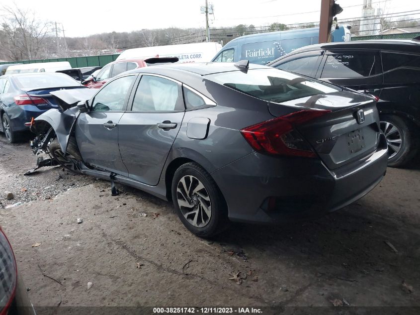 2018 HONDA CIVIC EX - 2HGFC2F70JH605118