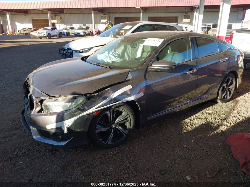 VIN 19XFC1F95HE029901 2017 HONDA CIVIC TOURING