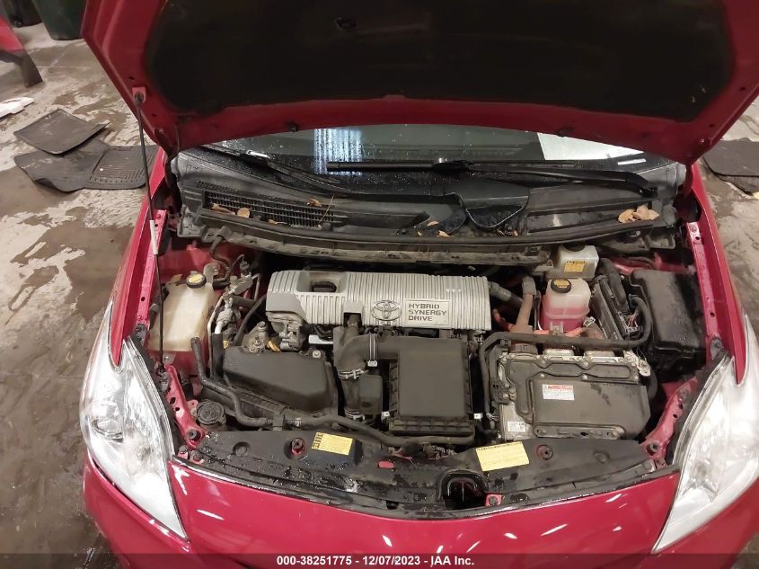 2013 TOYOTA PRIUS ONE/TWO/THREE/FOUR/FIVE - JTDKN3DU6D5649478