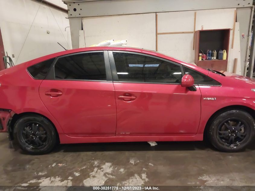 2013 TOYOTA PRIUS ONE/TWO/THREE/FOUR/FIVE - JTDKN3DU6D5649478