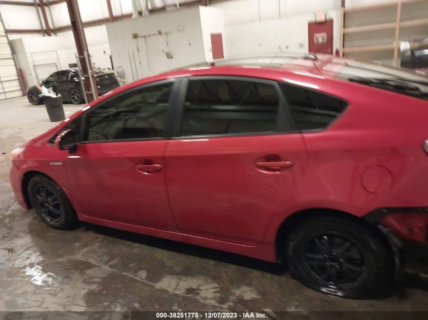 2013 TOYOTA PRIUS ONE/TWO/THREE/FOUR/FIVE - JTDKN3DU6D5649478