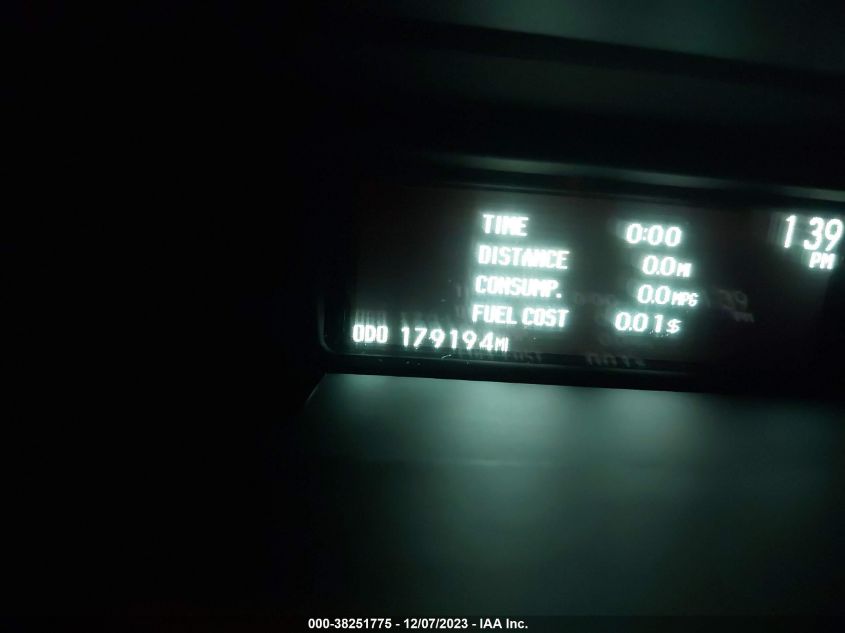 2013 TOYOTA PRIUS ONE/TWO/THREE/FOUR/FIVE - JTDKN3DU6D5649478