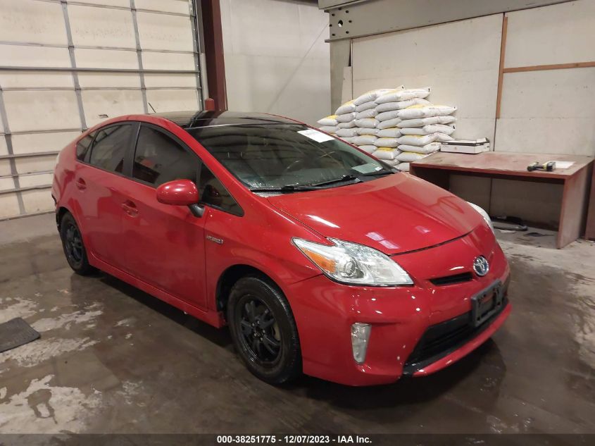 2013 TOYOTA PRIUS ONE/TWO/THREE/FOUR/FIVE - JTDKN3DU6D5649478