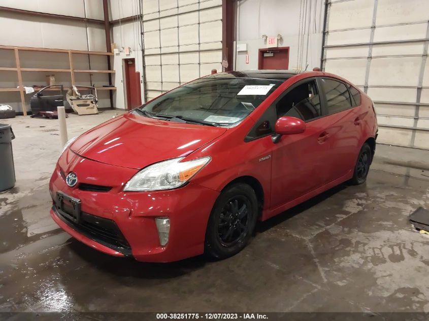 2013 TOYOTA PRIUS ONE/TWO/THREE/FOUR/FIVE - JTDKN3DU6D5649478