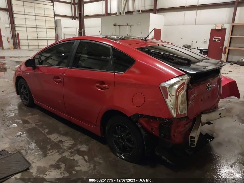 2013 TOYOTA PRIUS ONE/TWO/THREE/FOUR/FIVE - JTDKN3DU6D5649478