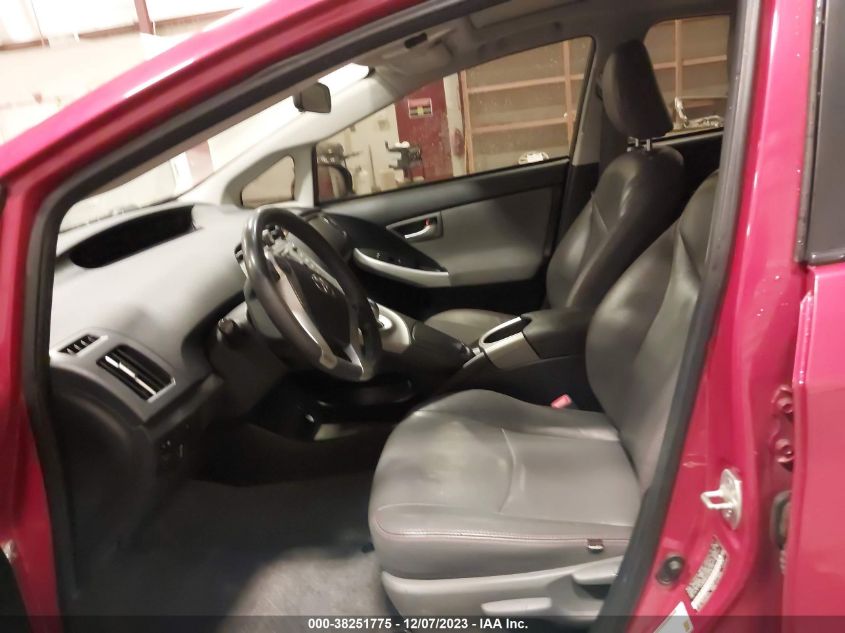 2013 TOYOTA PRIUS ONE/TWO/THREE/FOUR/FIVE - JTDKN3DU6D5649478