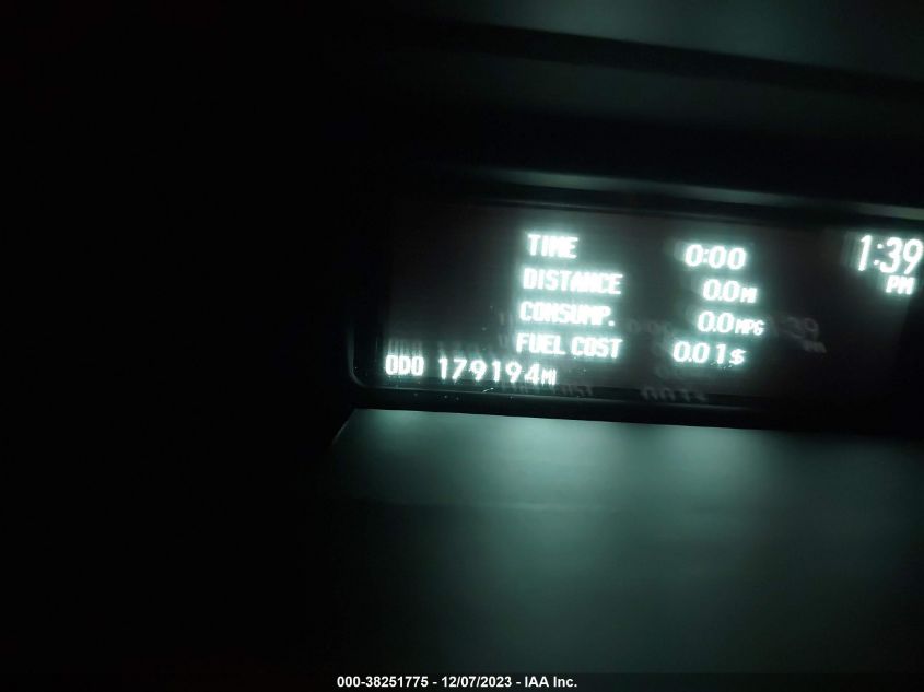 2013 TOYOTA PRIUS ONE/TWO/THREE/FOUR/FIVE - JTDKN3DU6D5649478