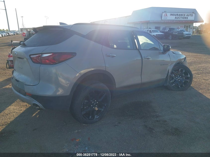 VIN 3GNKBDR49MS538508 2021 CHEVROLET BLAZER 3LT