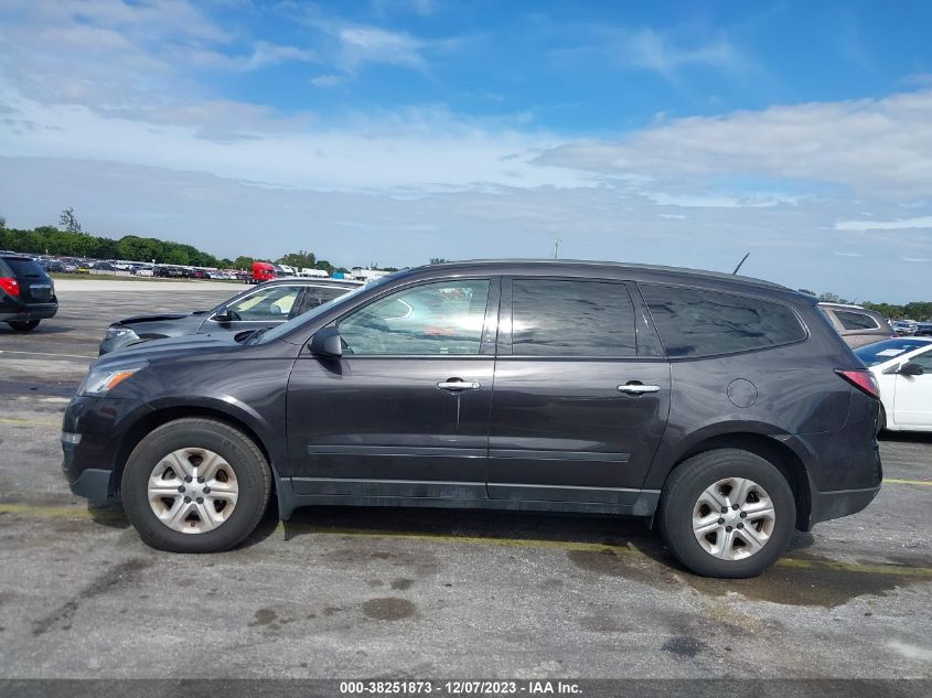 2017 CHEVROLET TRAVERSE LS - 1GNKRFED0HJ226873