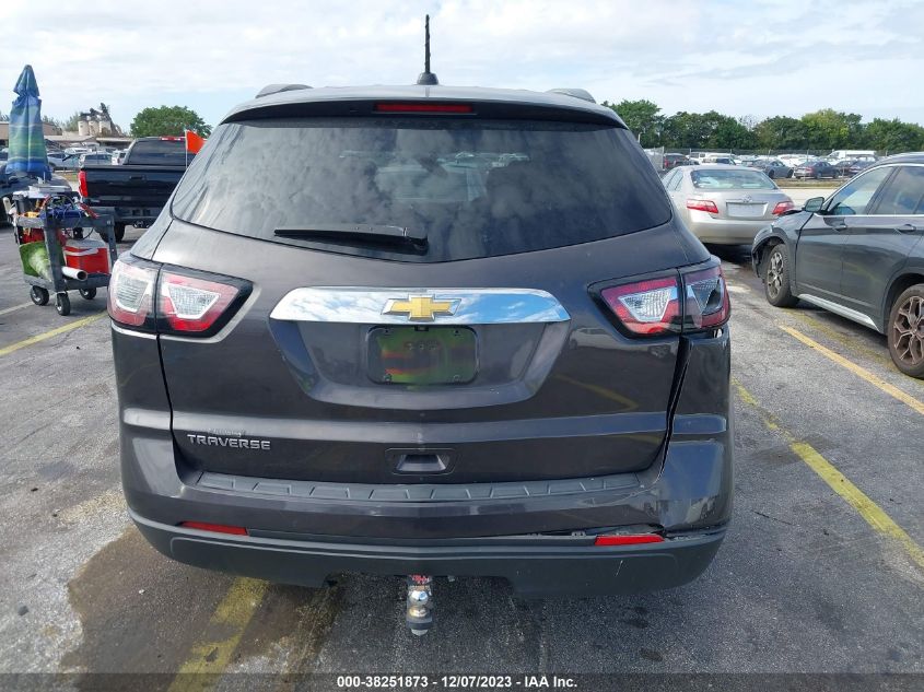 2017 CHEVROLET TRAVERSE LS - 1GNKRFED0HJ226873
