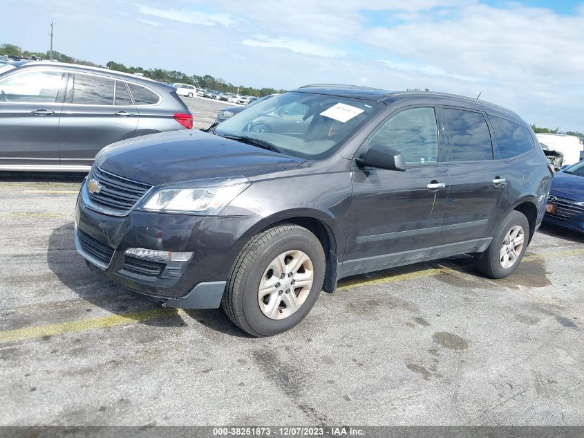 2017 CHEVROLET TRAVERSE LS - 1GNKRFED0HJ226873