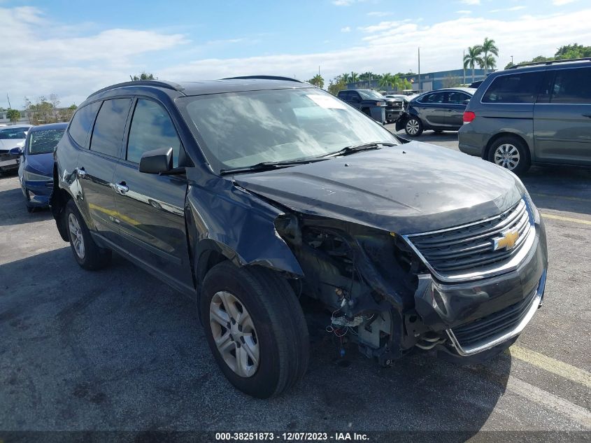 2017 CHEVROLET TRAVERSE LS - 1GNKRFED0HJ226873