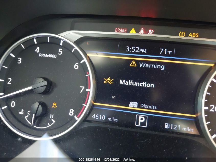 2023 NISSAN SENTRA SV XTRONIC CVT - 3N1AB8CV8PY279222