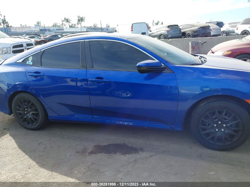 2019 HONDA CIVIC LX - 2HGFC2F65KH527329