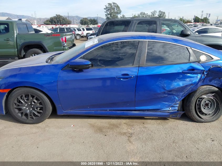 2019 HONDA CIVIC LX - 2HGFC2F65KH527329