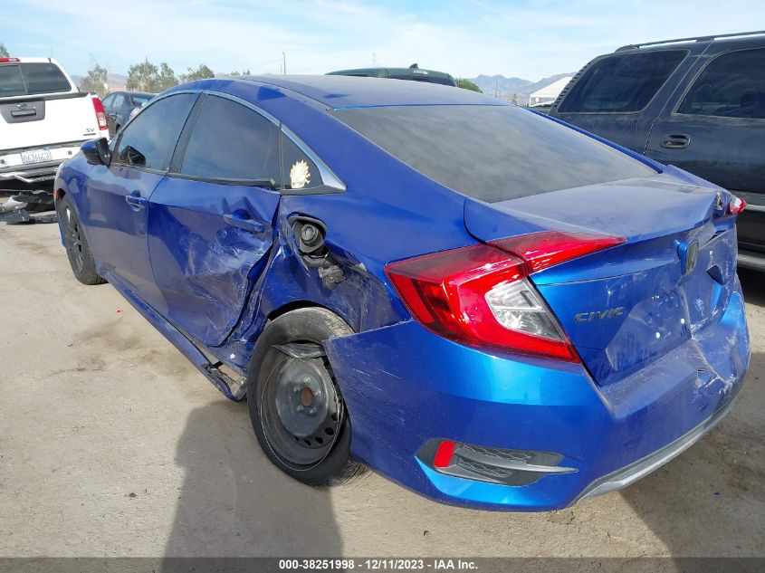 2019 HONDA CIVIC LX - 2HGFC2F65KH527329