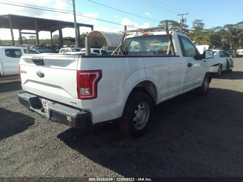 2016 FORD F-150 XL - 1FTMF1C82GKD33094