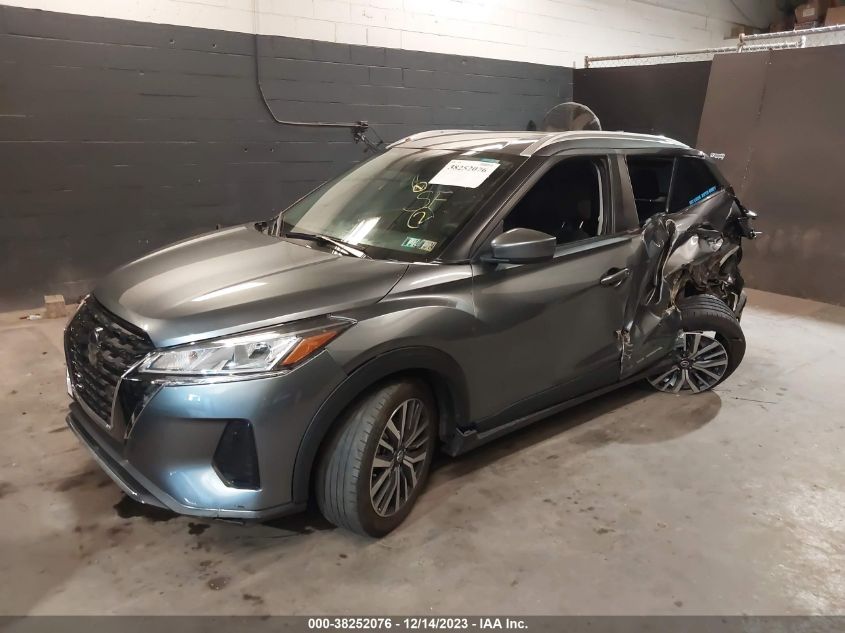 2021 NISSAN KICKS SV XTRONIC CVT - 3N1CP5CV8ML528376